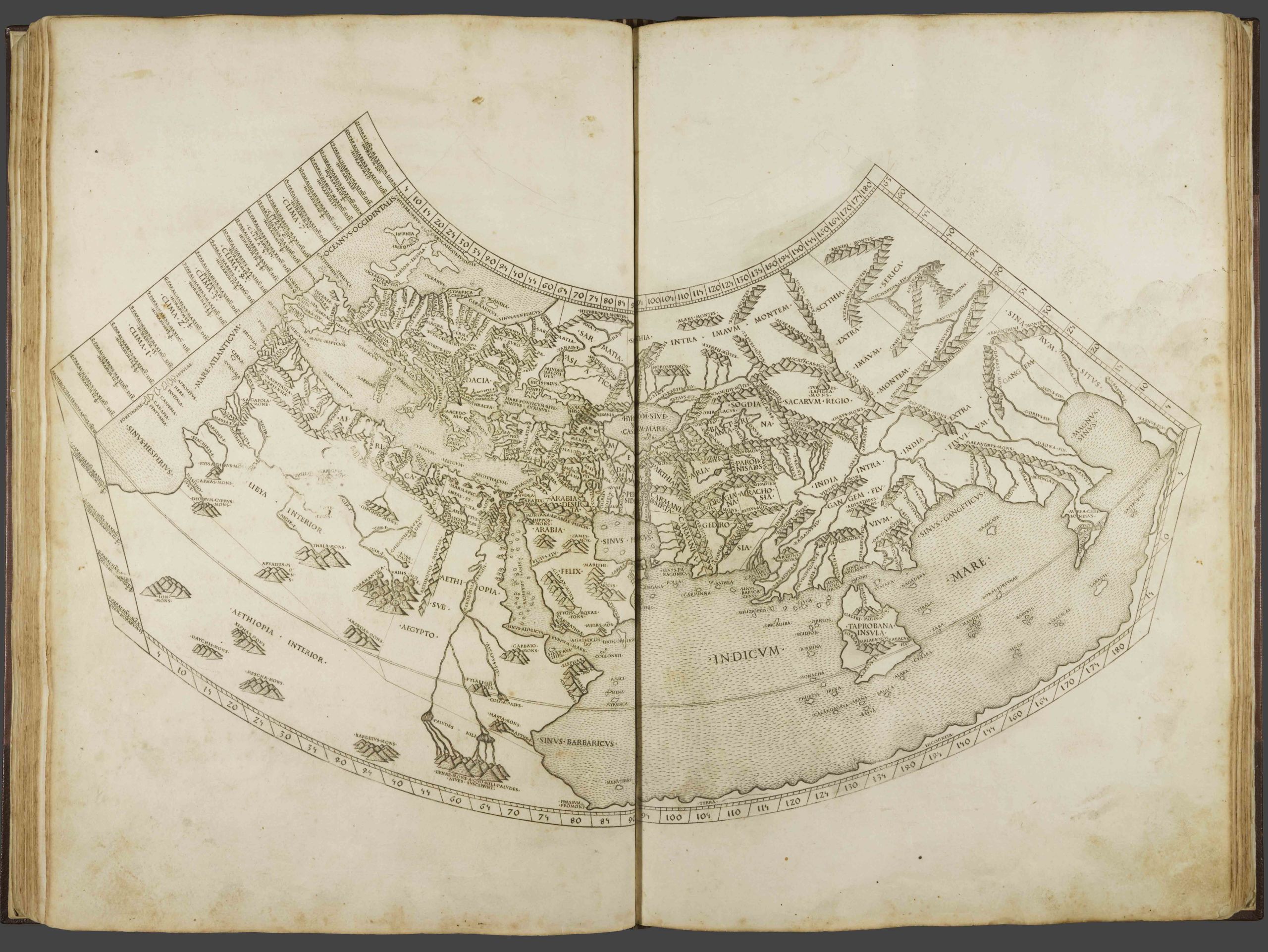 Ptolemy map of the world