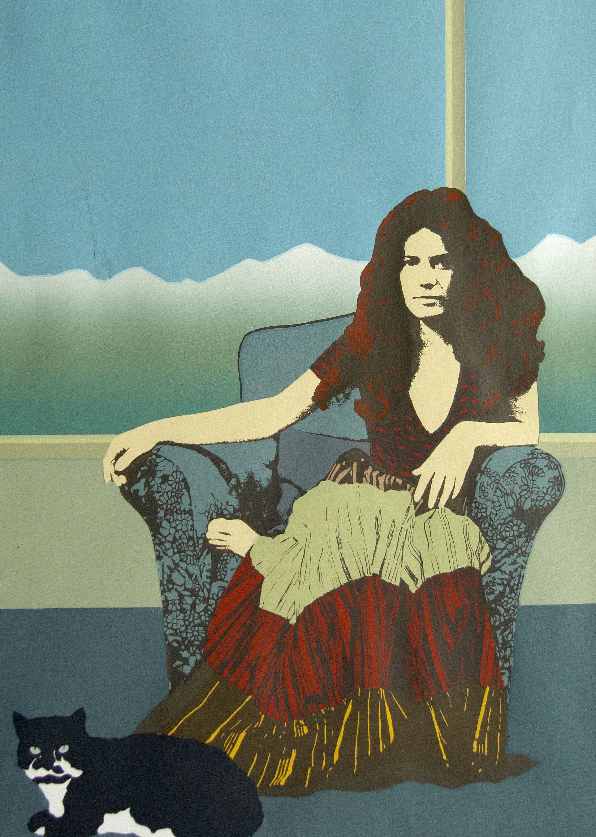 Artist unknown (surname Barnes), Sarah (late twentieth century). Silkscreen on paper.