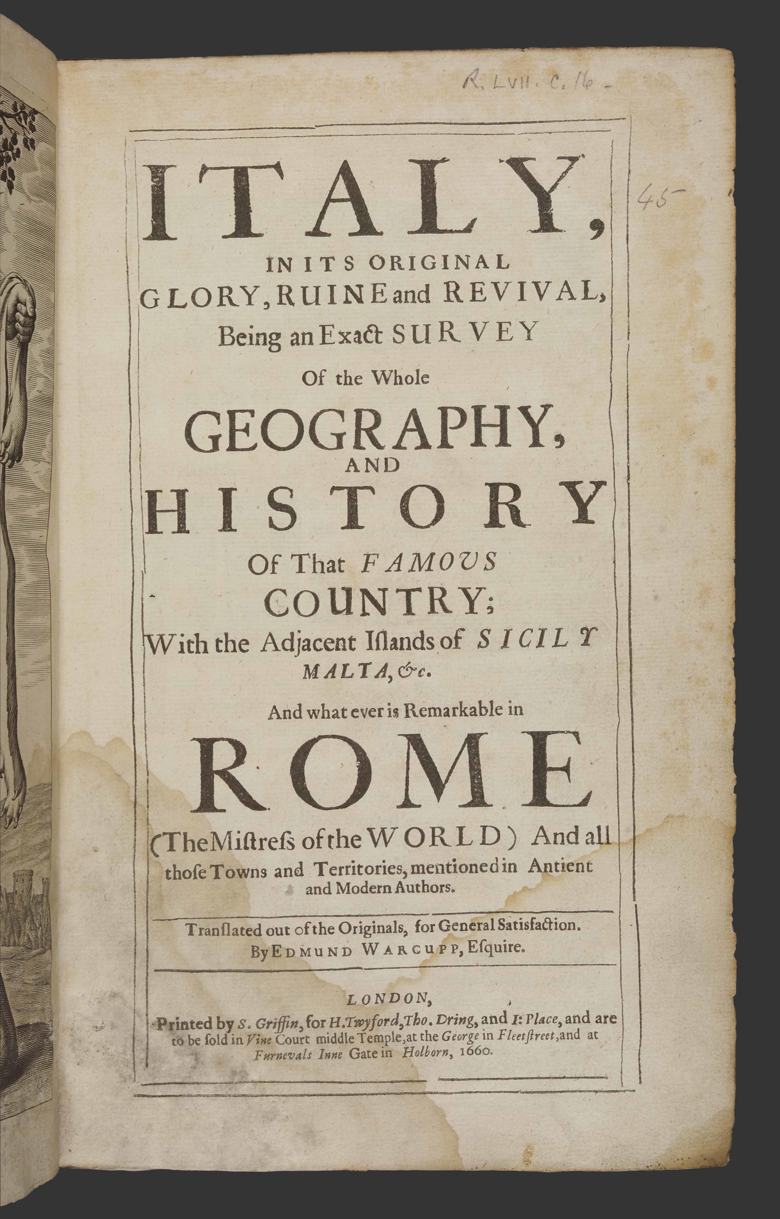 Title page of book