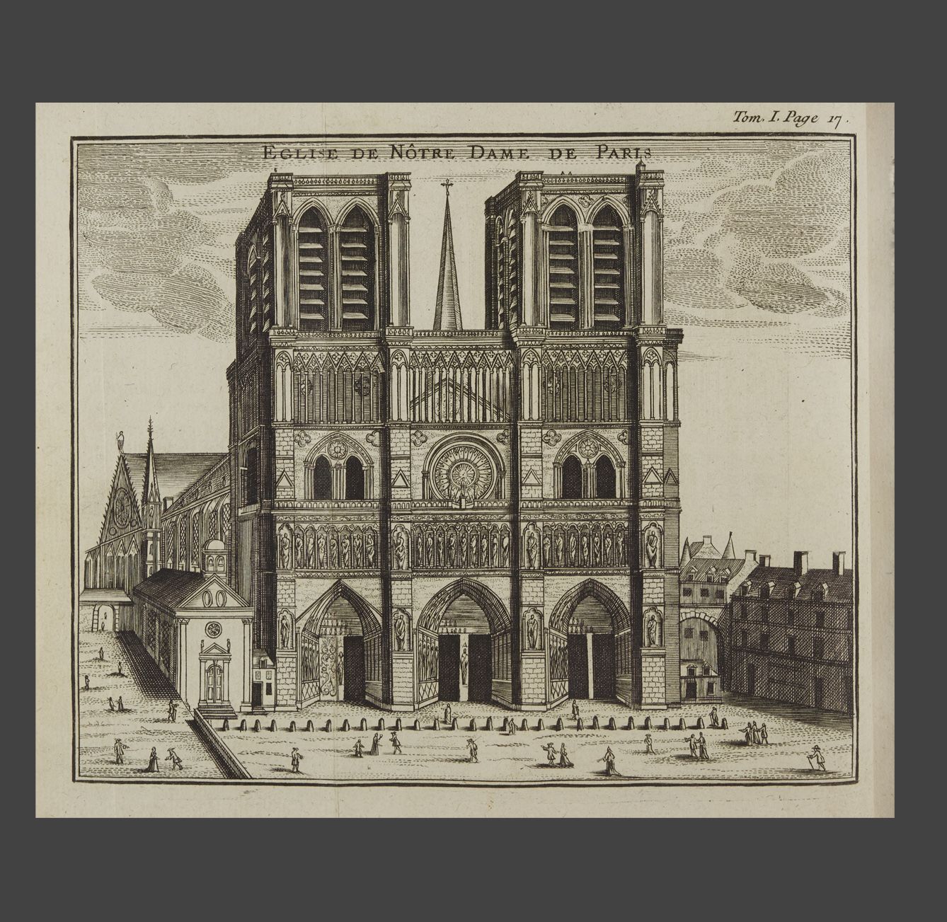 Illustration of Notre Dame Cathedral