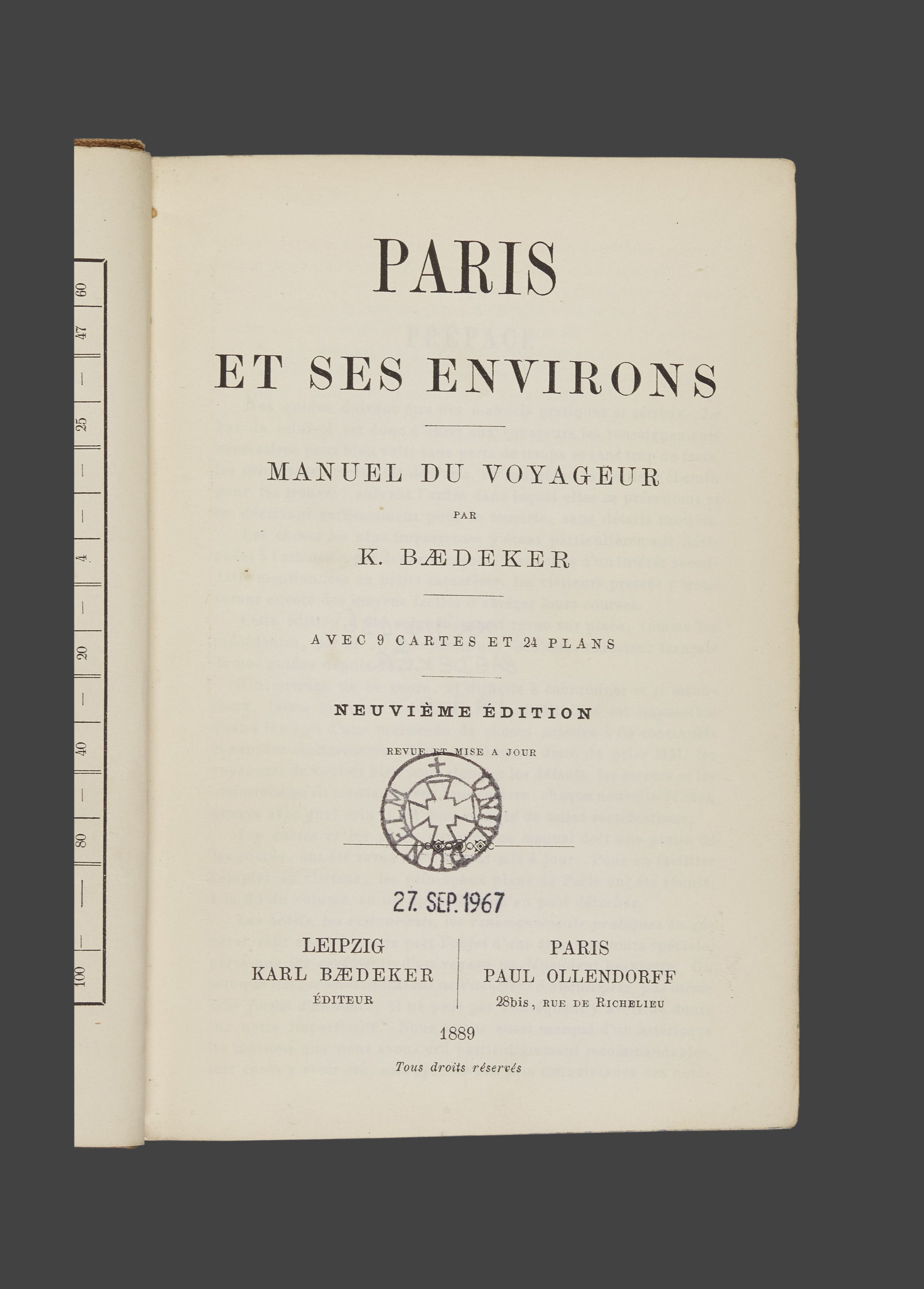 Title page of book