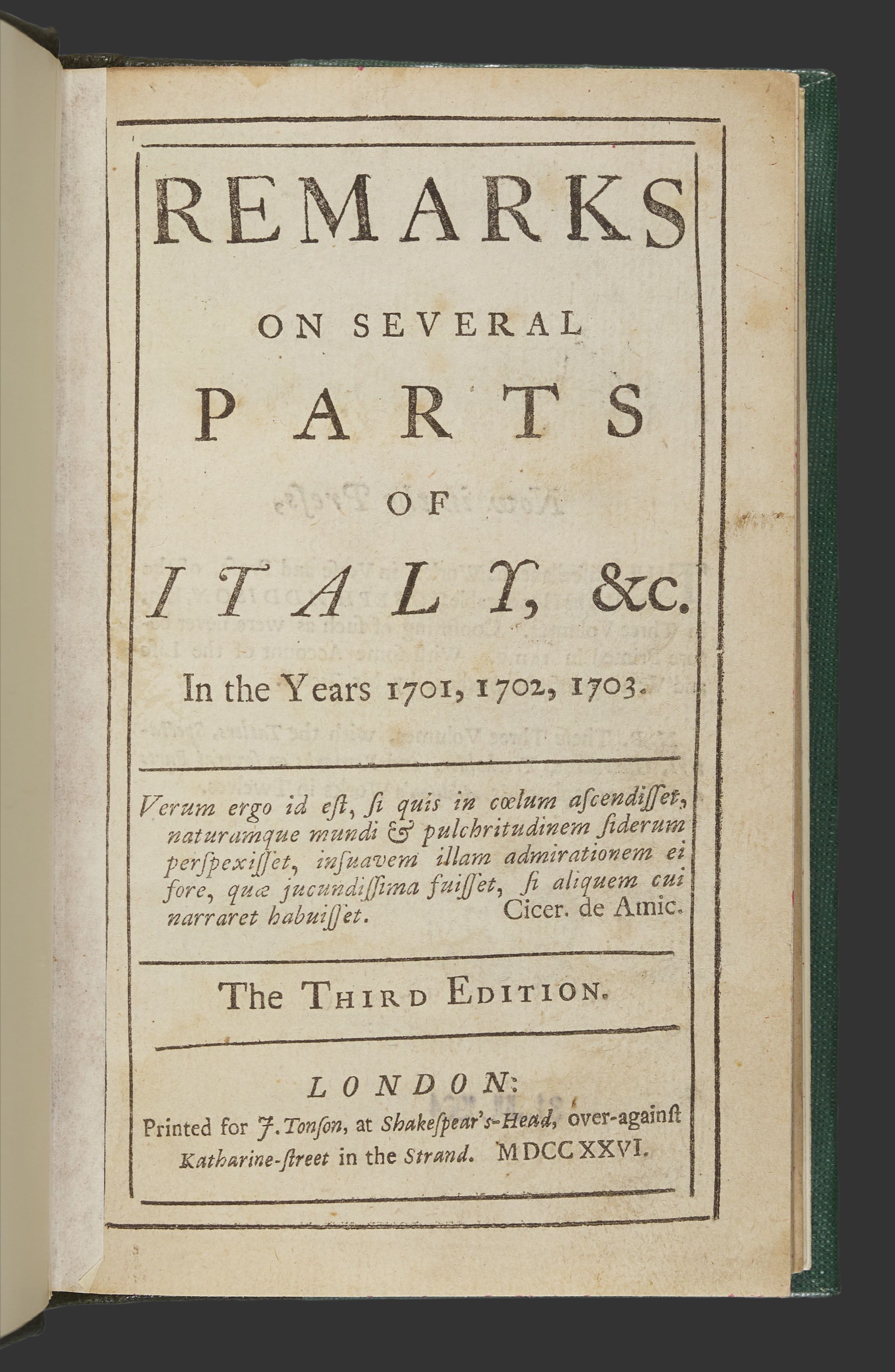 Title page of book