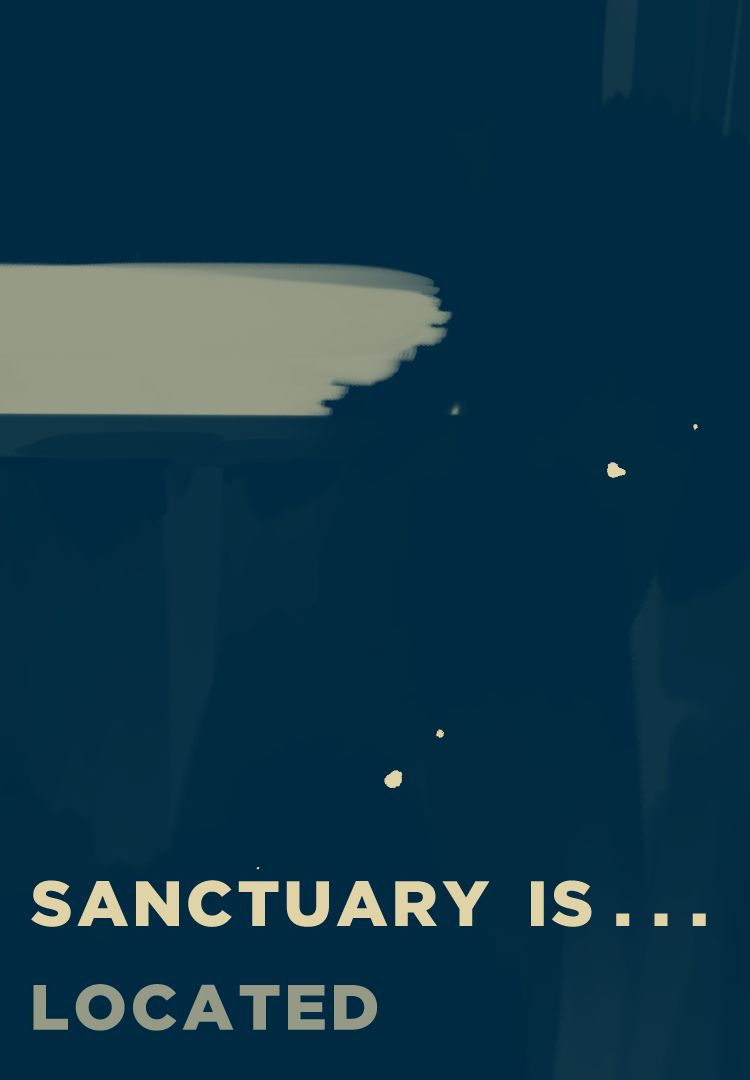 Sanctuary is ... located