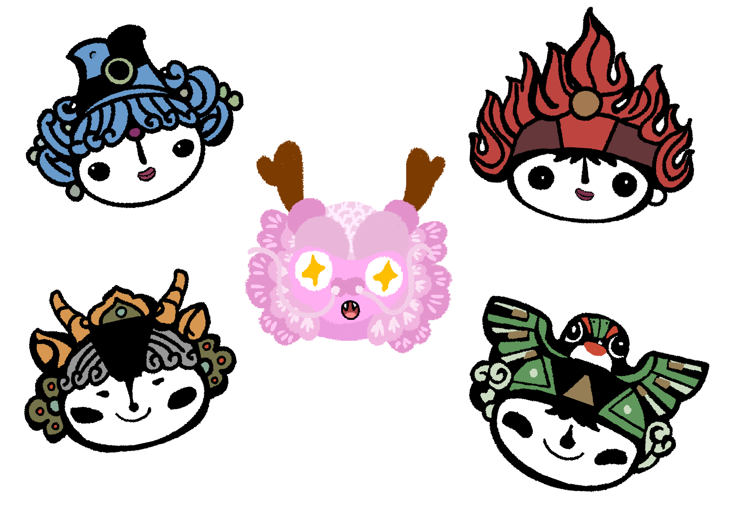 点击查看更多福娃的故事！